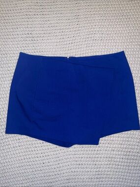 Express Cobalt Blue Skort Shorts